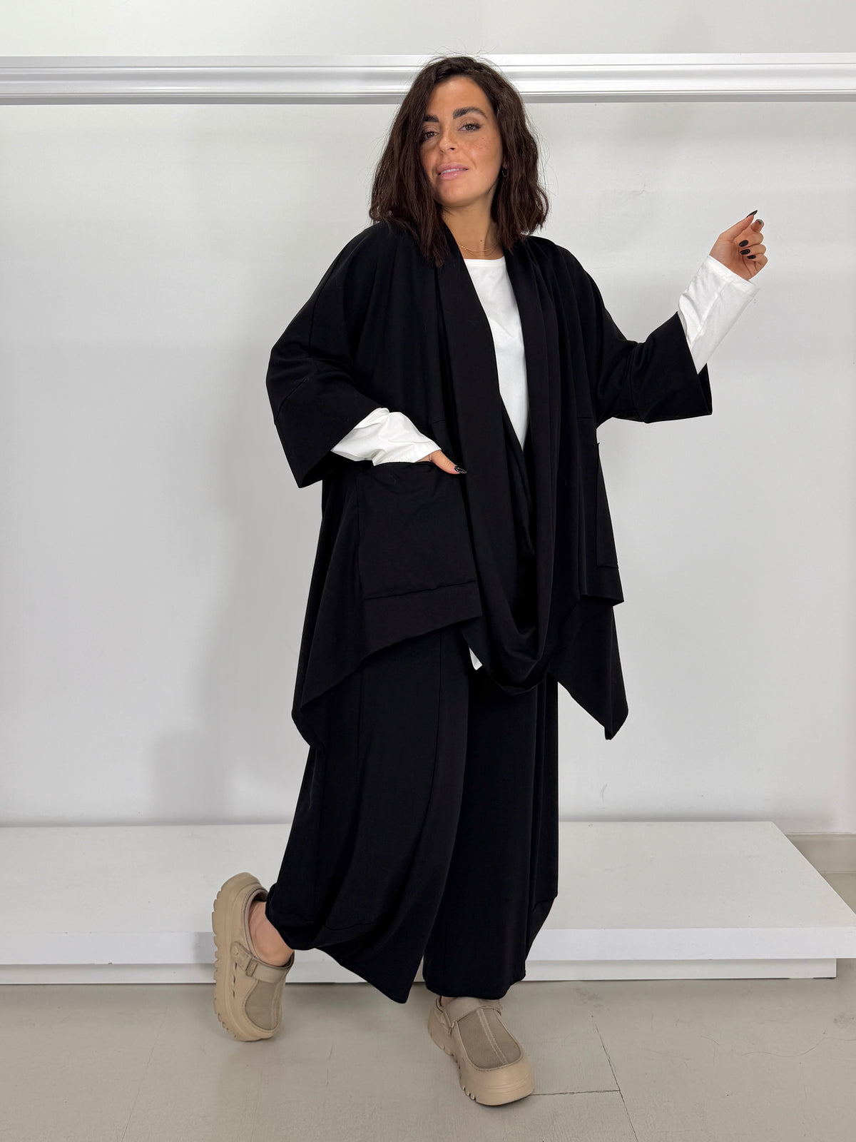 SUNSUN pantalone garzato aladino