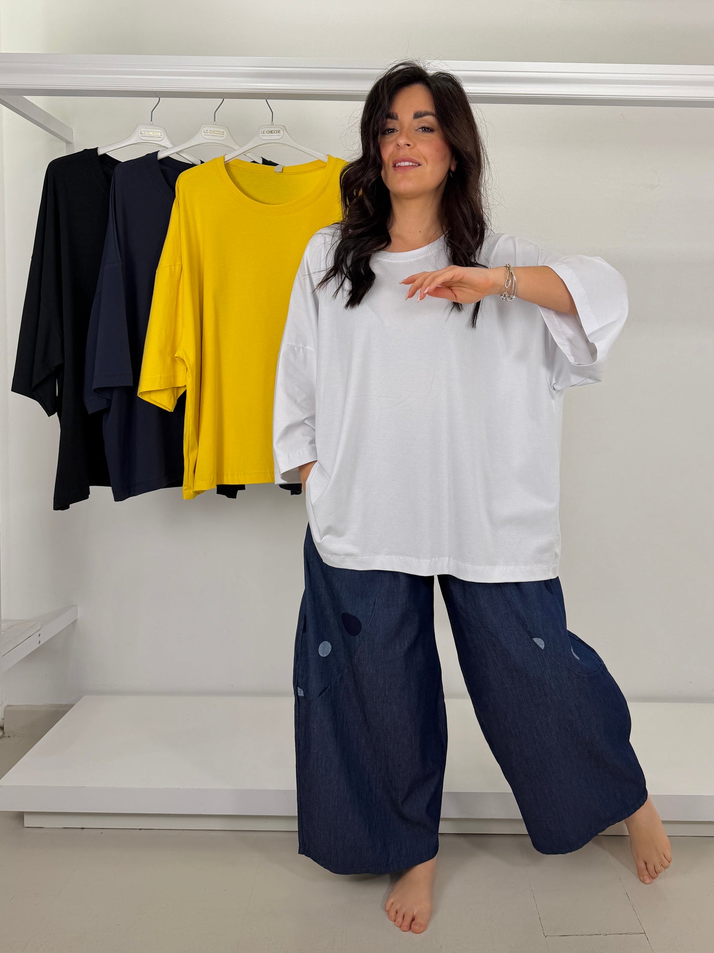 Maglia scatoletta over