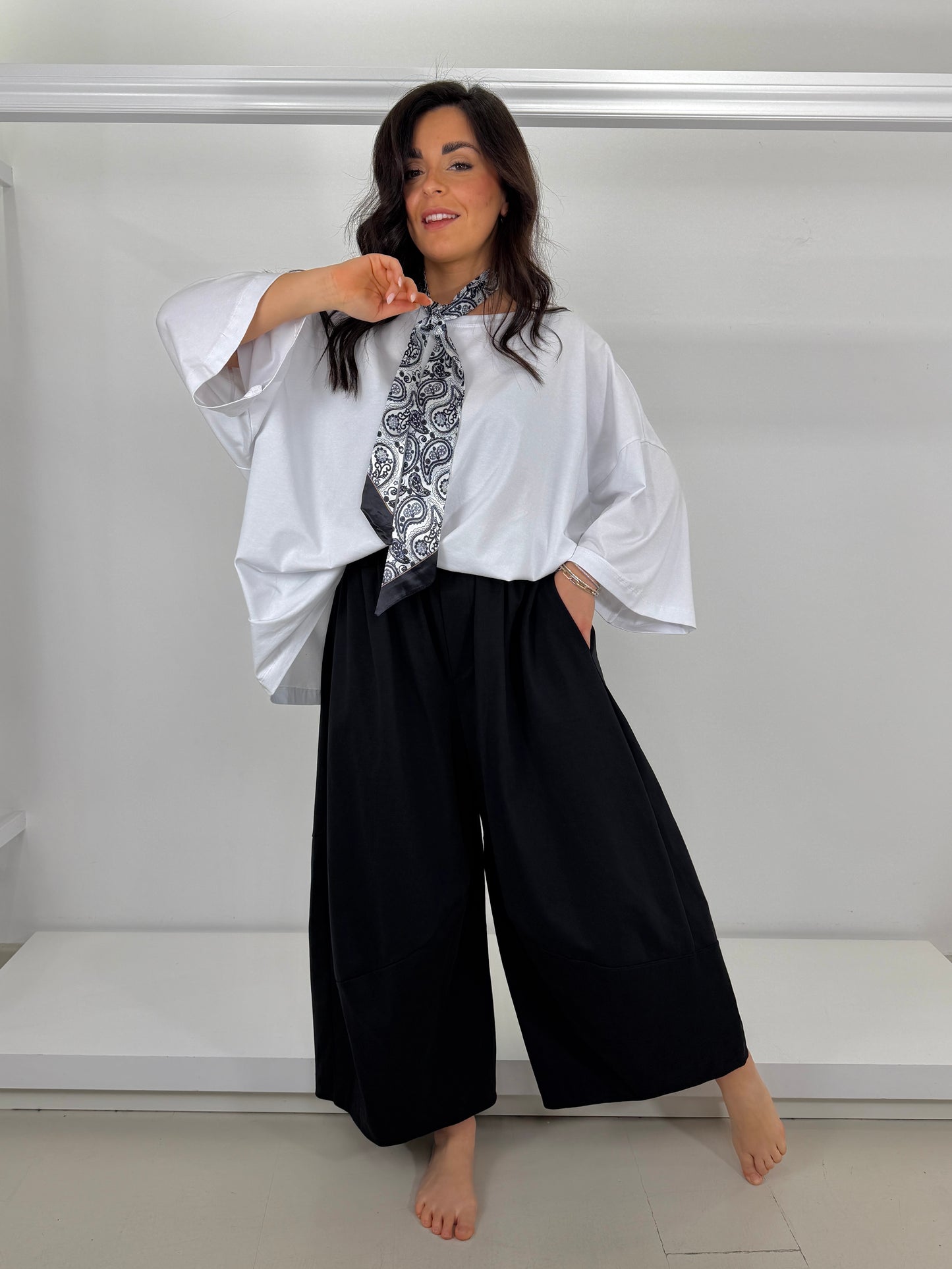 Maglia scatoletta over