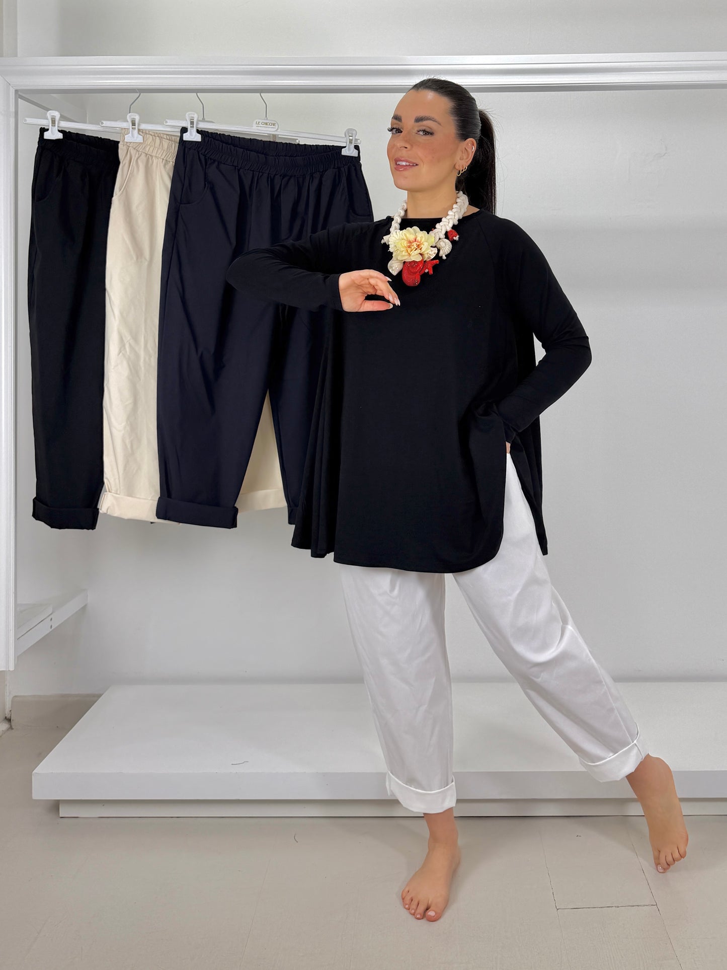 Pantalone over bengalina