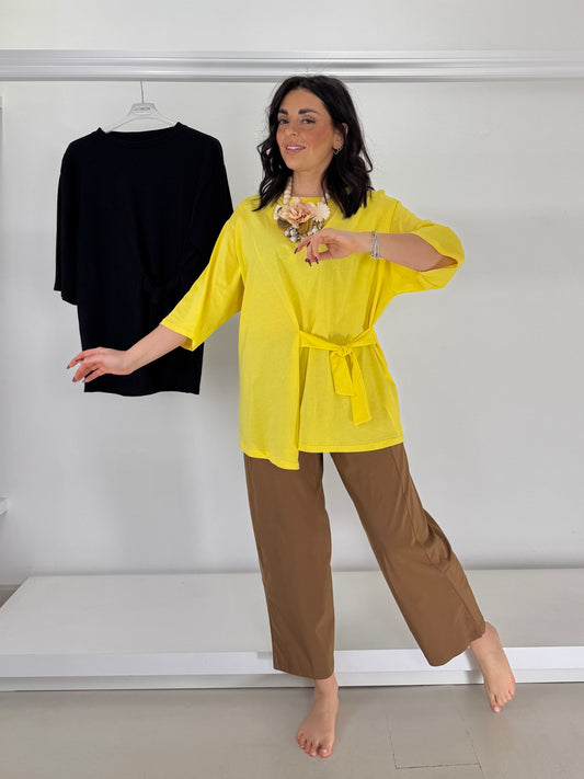 SOPHIA T-shirt fiocchetto