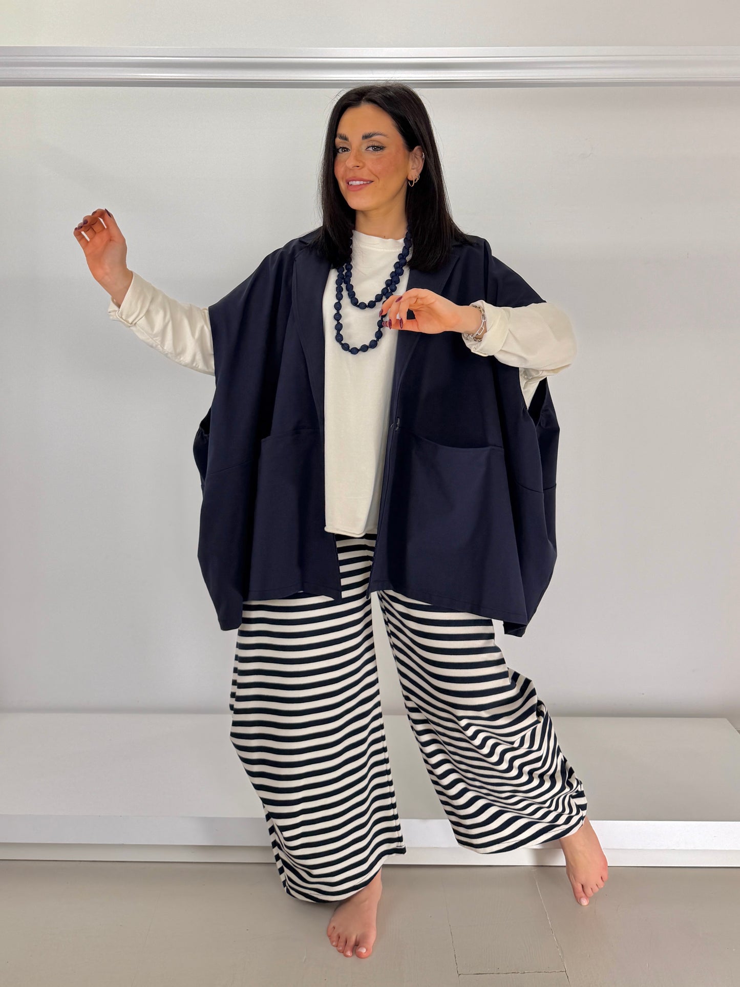 Gilet over punto roma