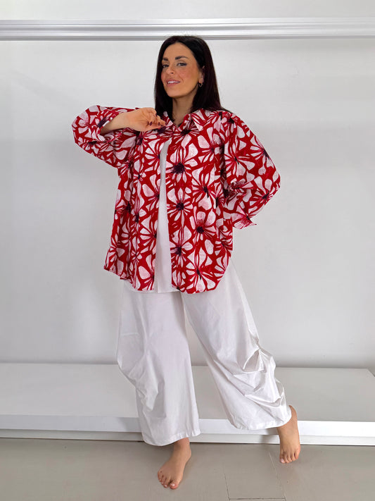 NOEN Camicia fantasia con piegone (catalogo)