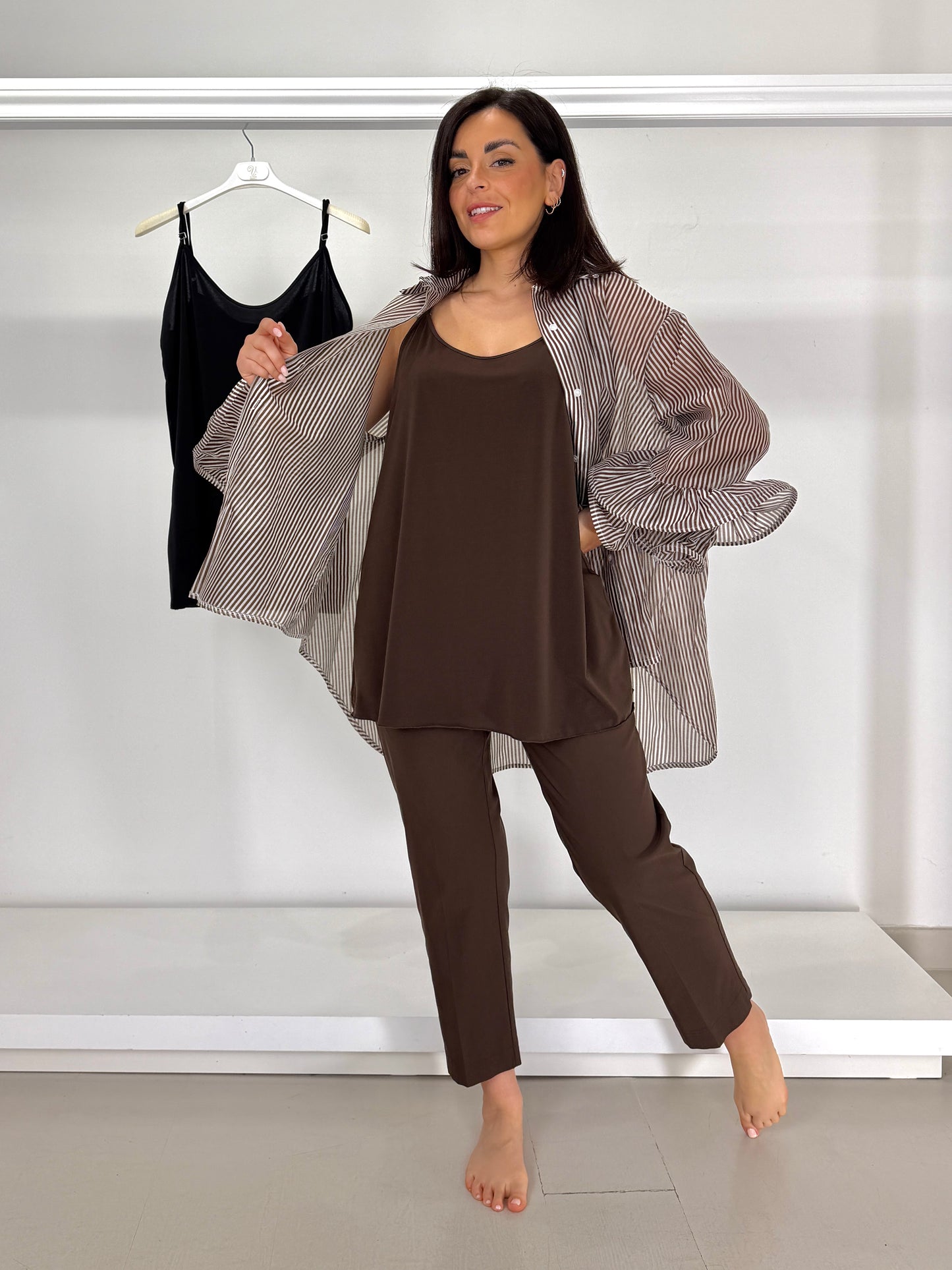 Canotta basic elasticizzata