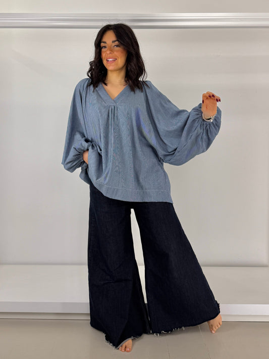 E.D. Casacca millerighe manica raglan