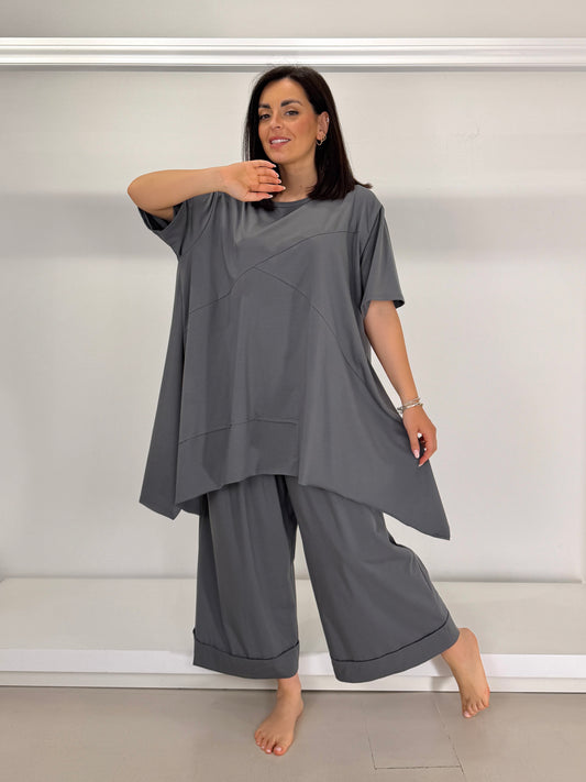 T-shirt lunga trapezio