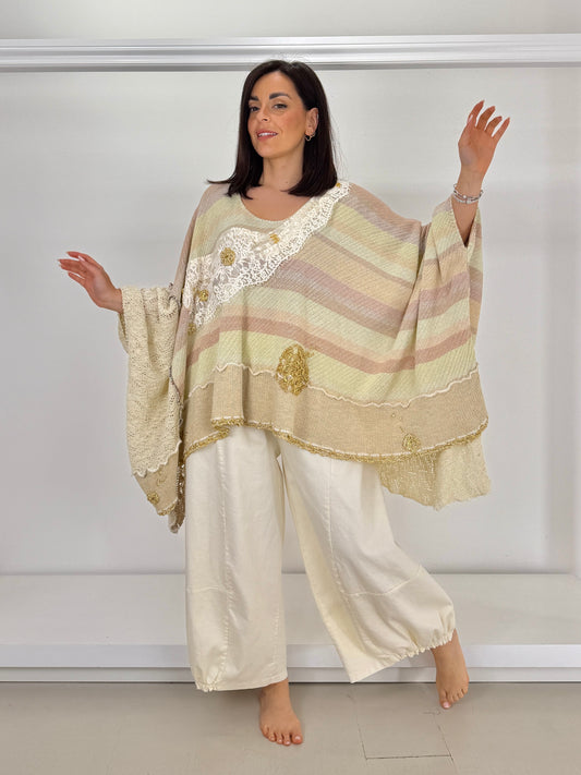 Maxi maglia fatta a mano - 3