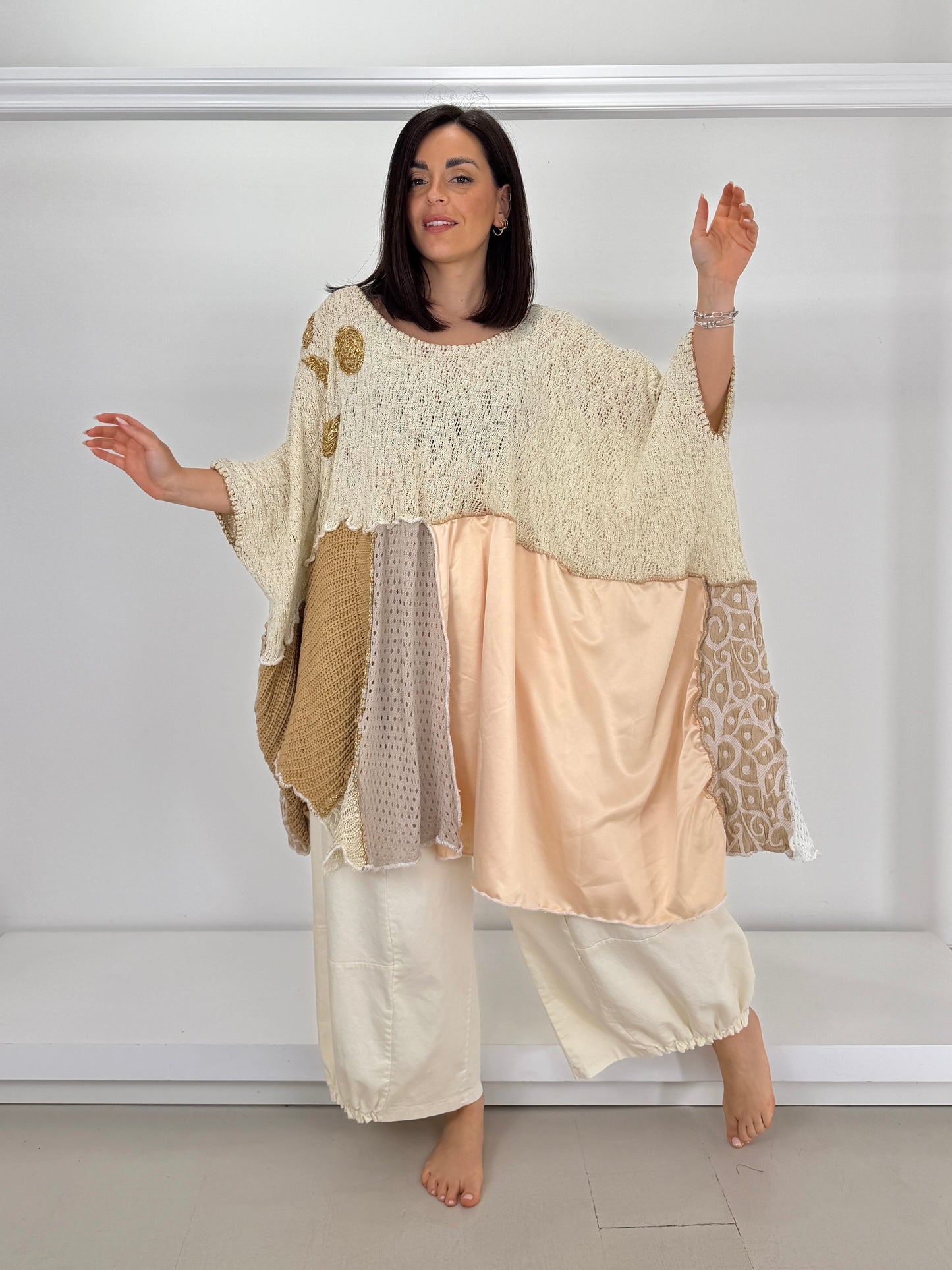 Maxi maglia fatta a mano - 2