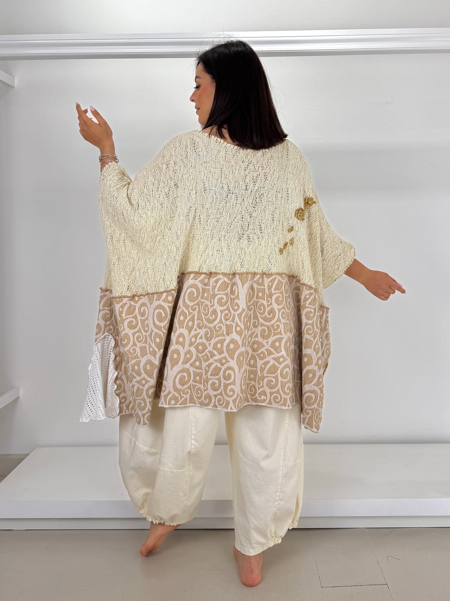 Maxi maglia fatta a mano - 2