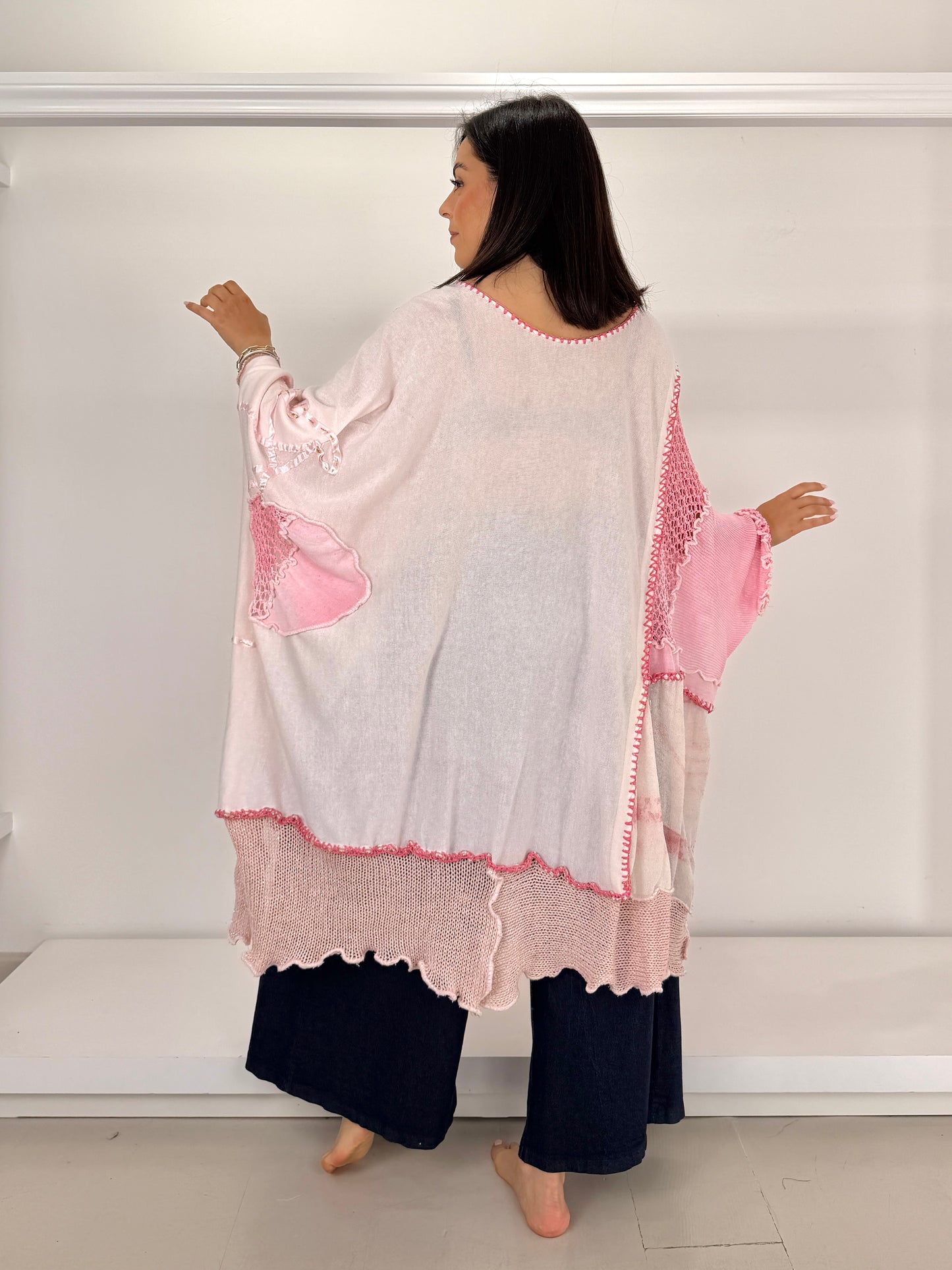 Maxi maglia fatta a mano - 4