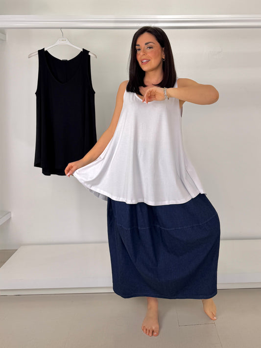 MAT canotta a ruota stondata