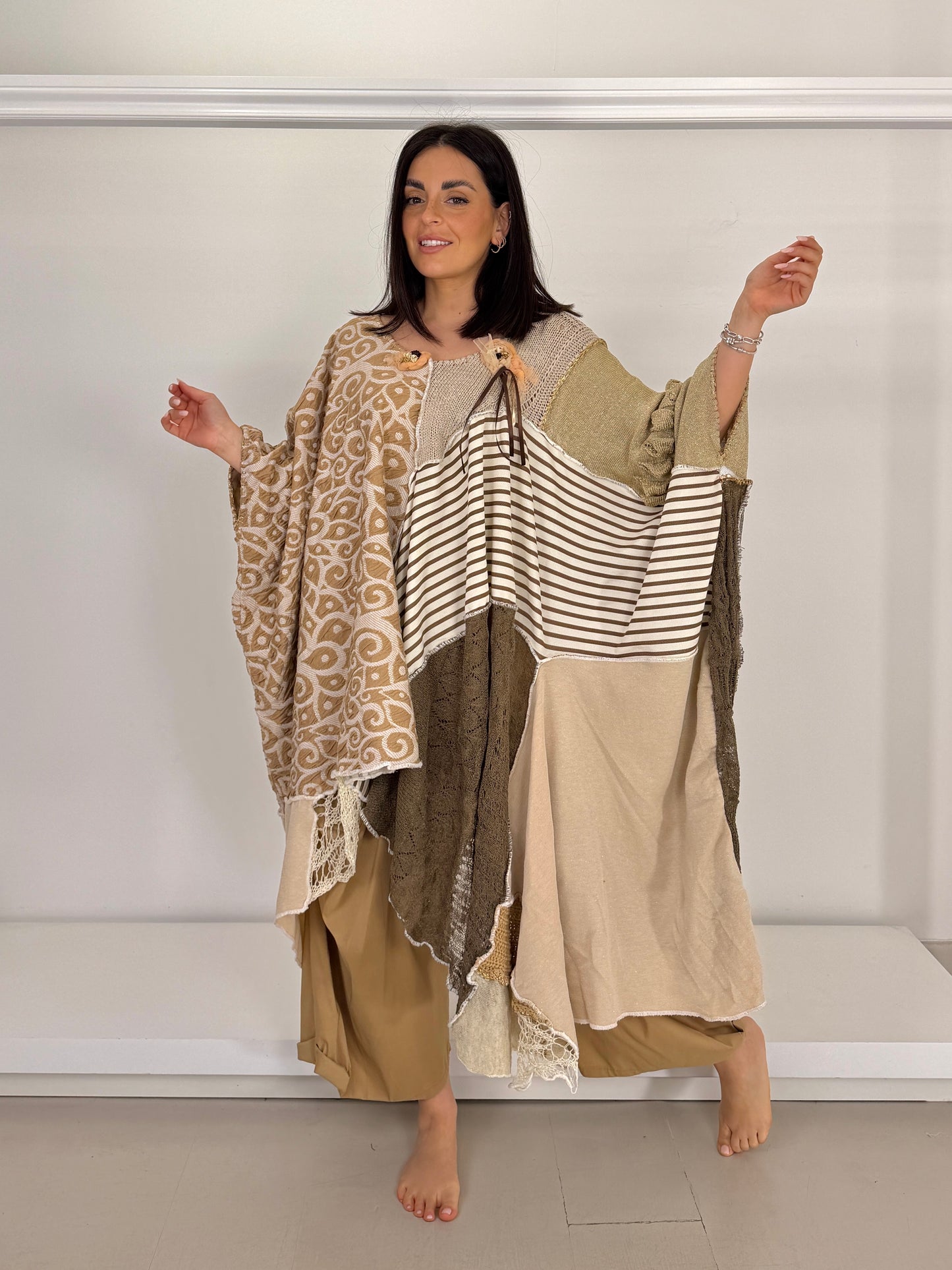 Maxi maglia fatta a mano - 7