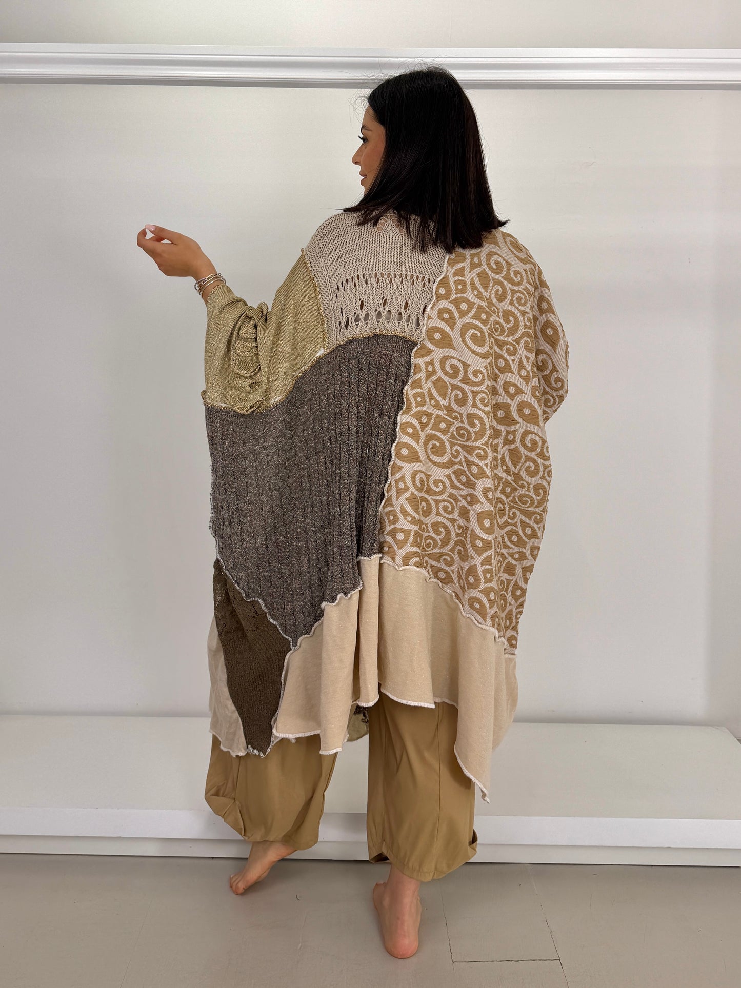 Maxi maglia fatta a mano - 7