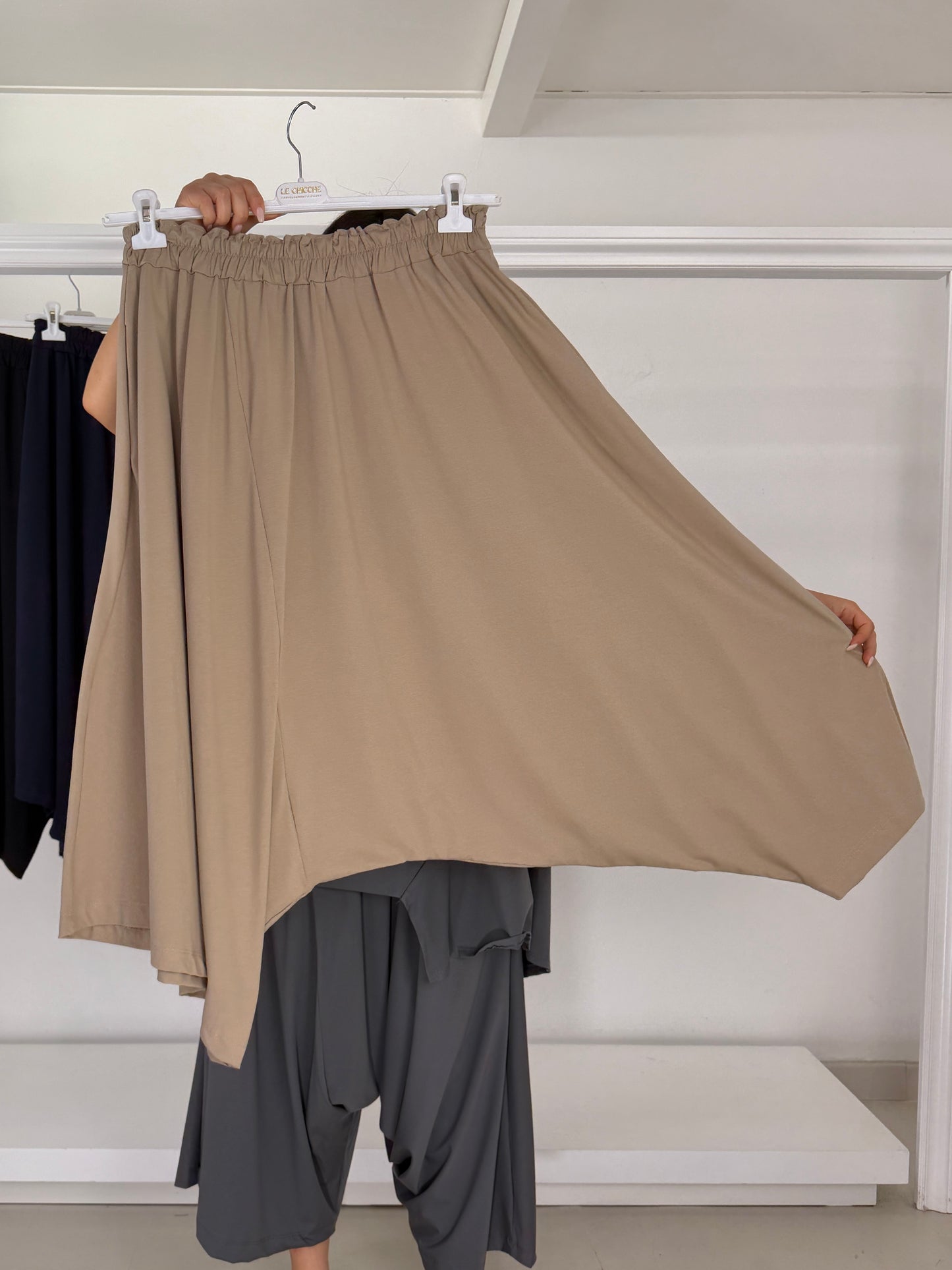 Pantalone cavallo basso in maglina di cotone - versione 2