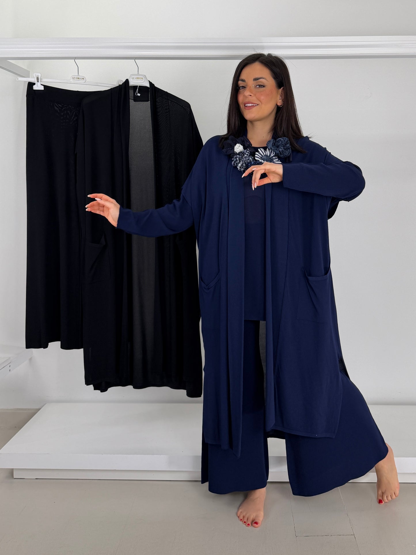 Pantalone in filo di viscosa