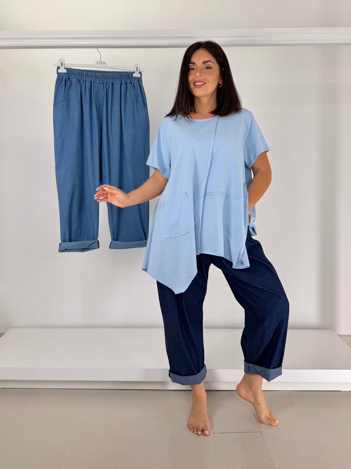 Jeans basic elasticizzato