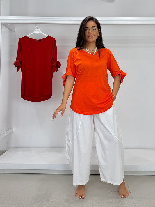 SOPHIA T-shirt motivo fiocchi