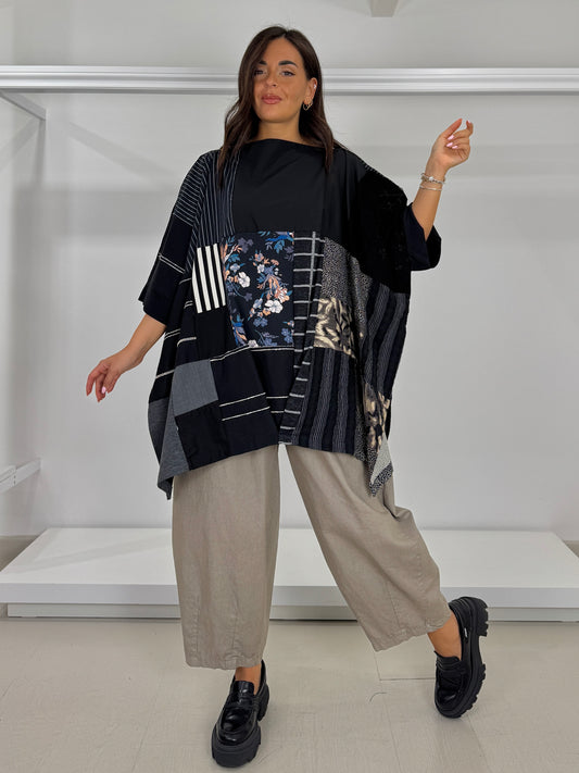 Poncho patchwork