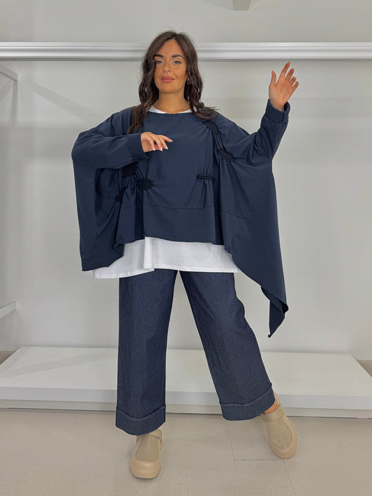 Jeans elasticizzato gamba dritta