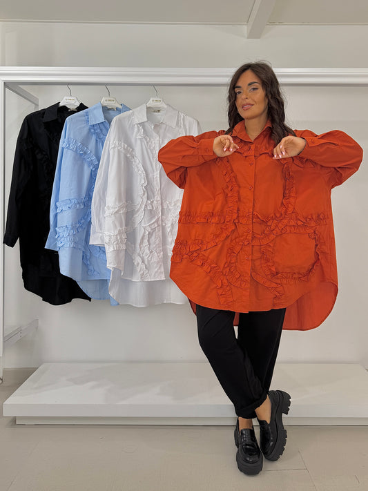 Camicia applicazione frappa