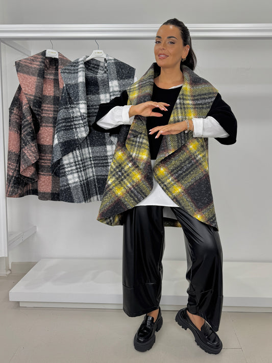 Gilet a ruota - lana cotta
