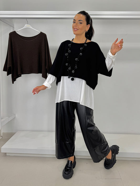 Pullover crop
