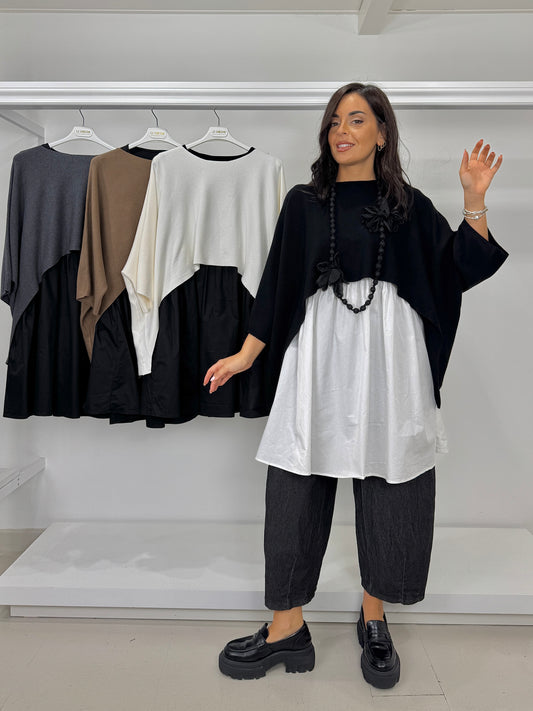 Set pullover e canotta