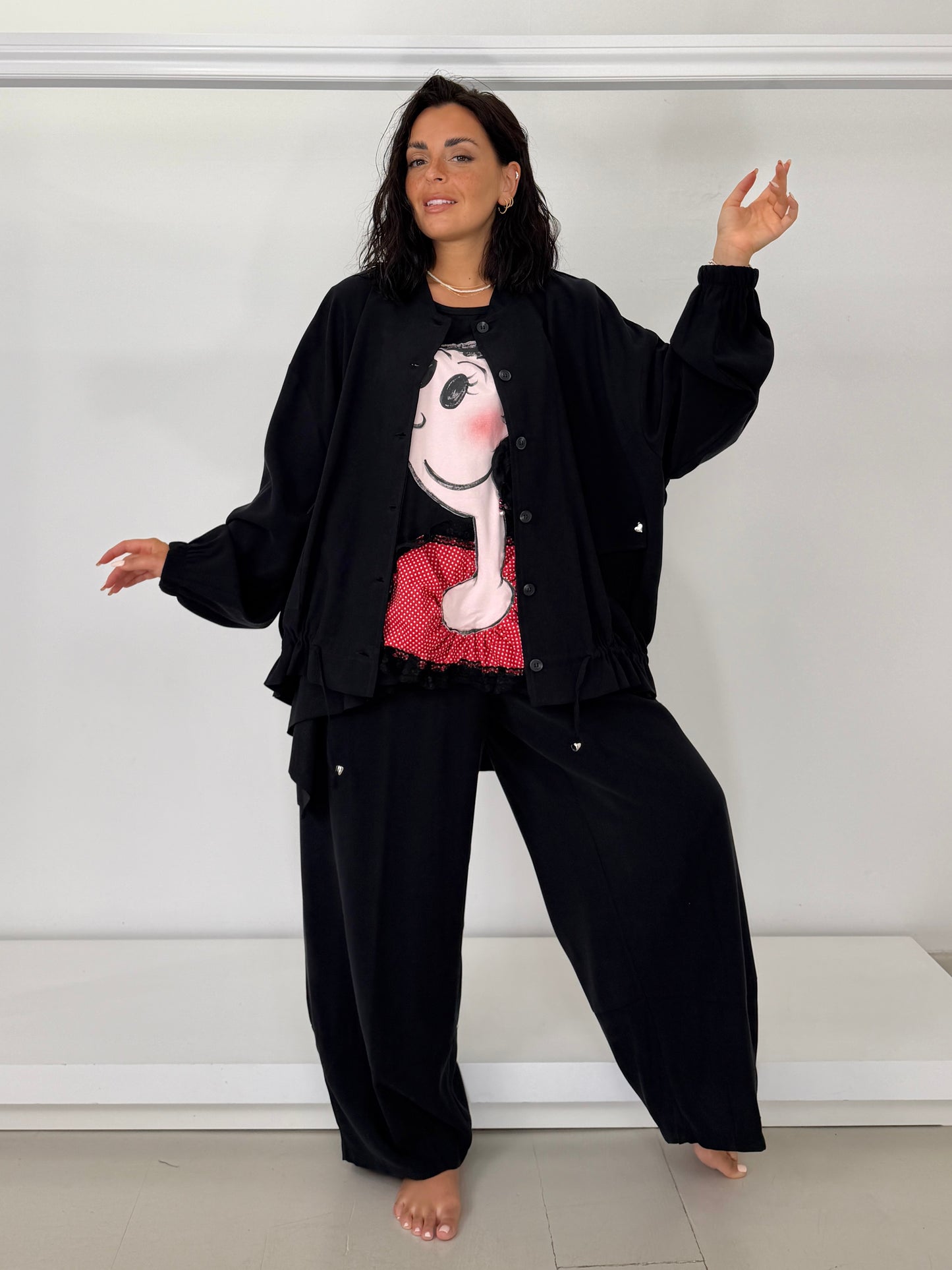 SOPHIA pantalone ovetto lungo