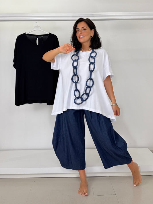 MY DAY t-shirt svasata con goccia