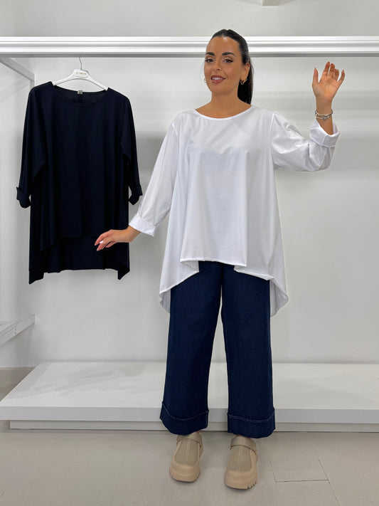 Maglia svasata taglio laser