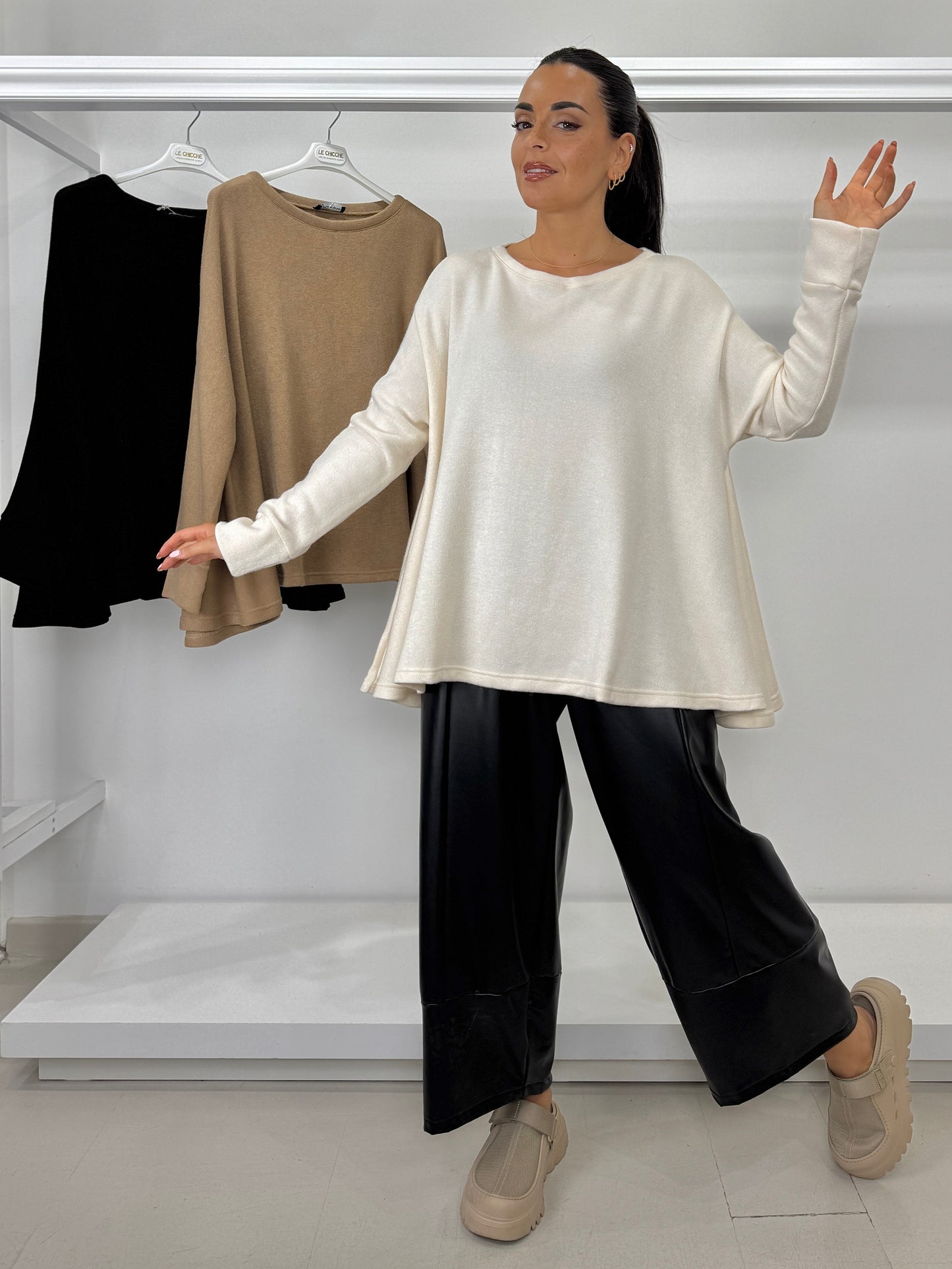 GHUNGROO Pullover ruota misto lana