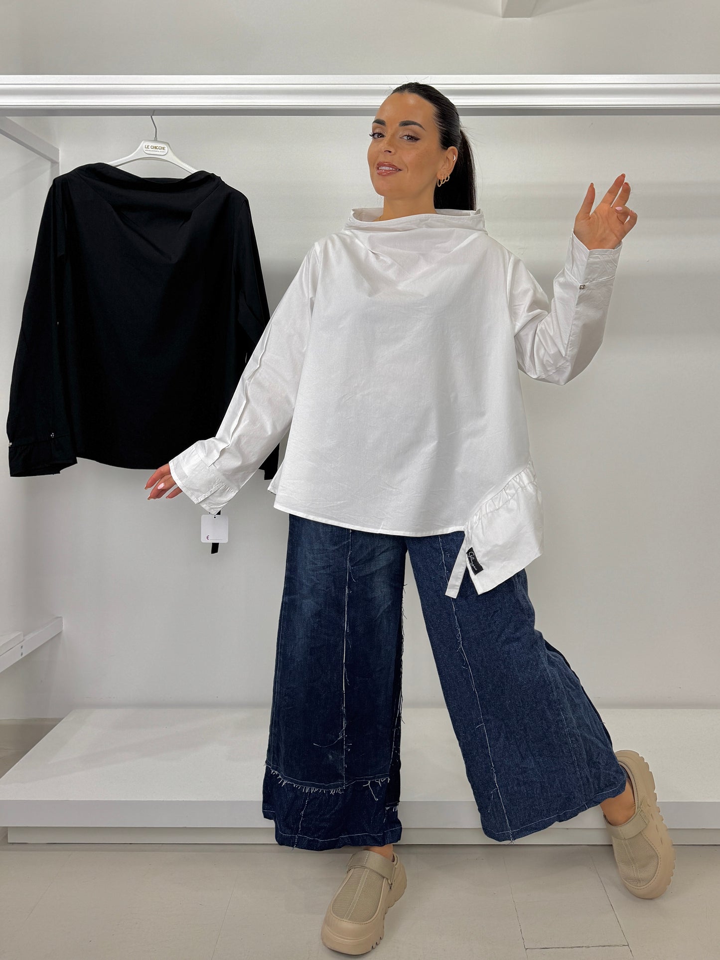 GHUNGROO Casacca collo cratere