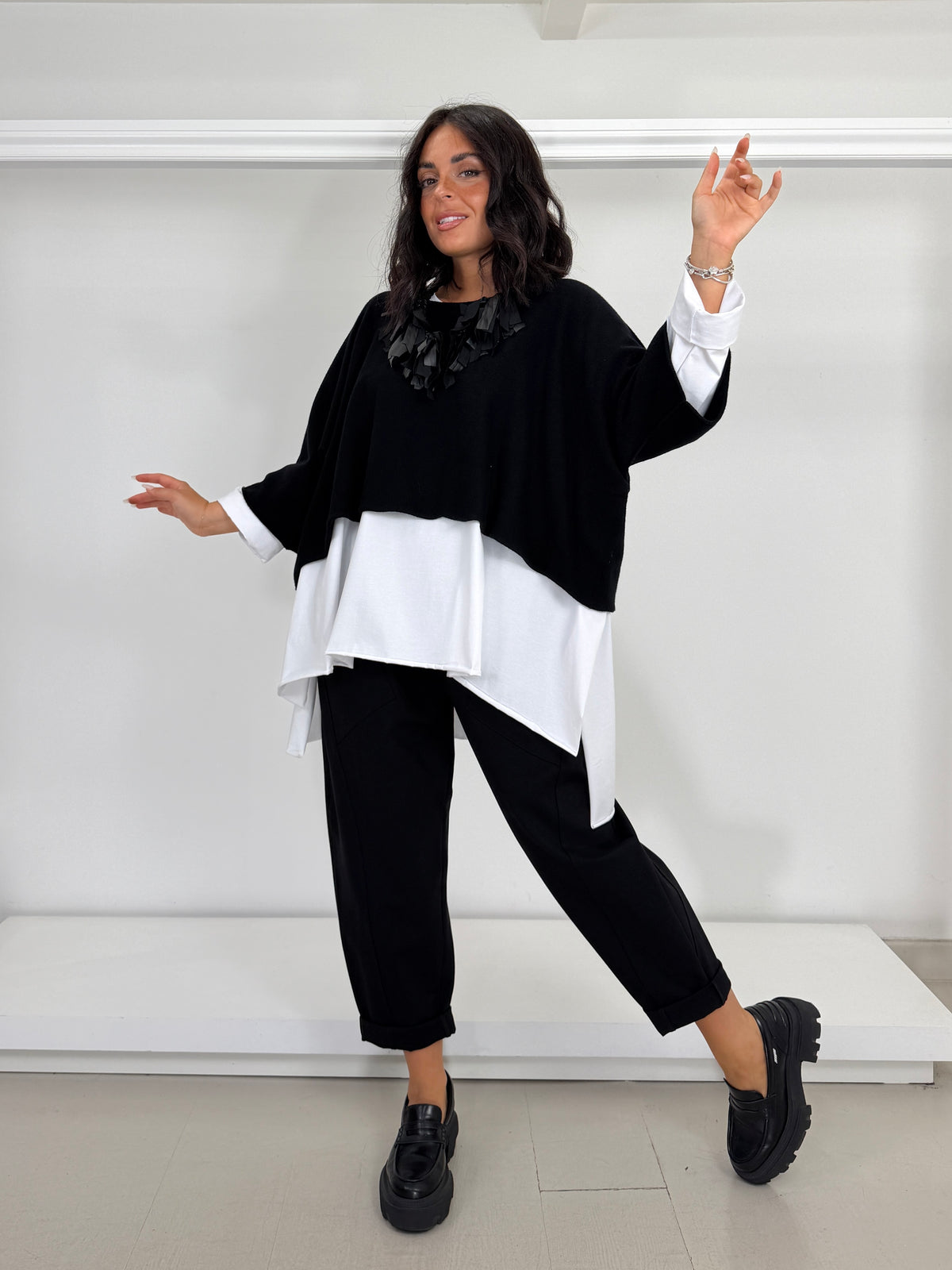 Pullover crop