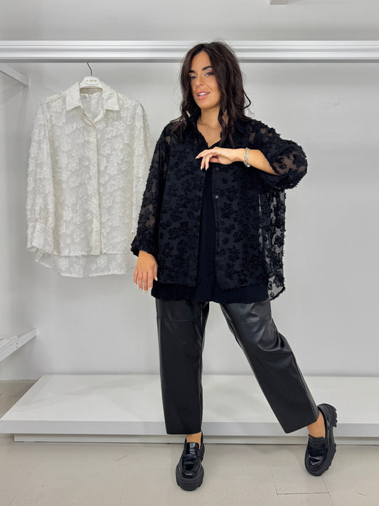 Camicia lavorata