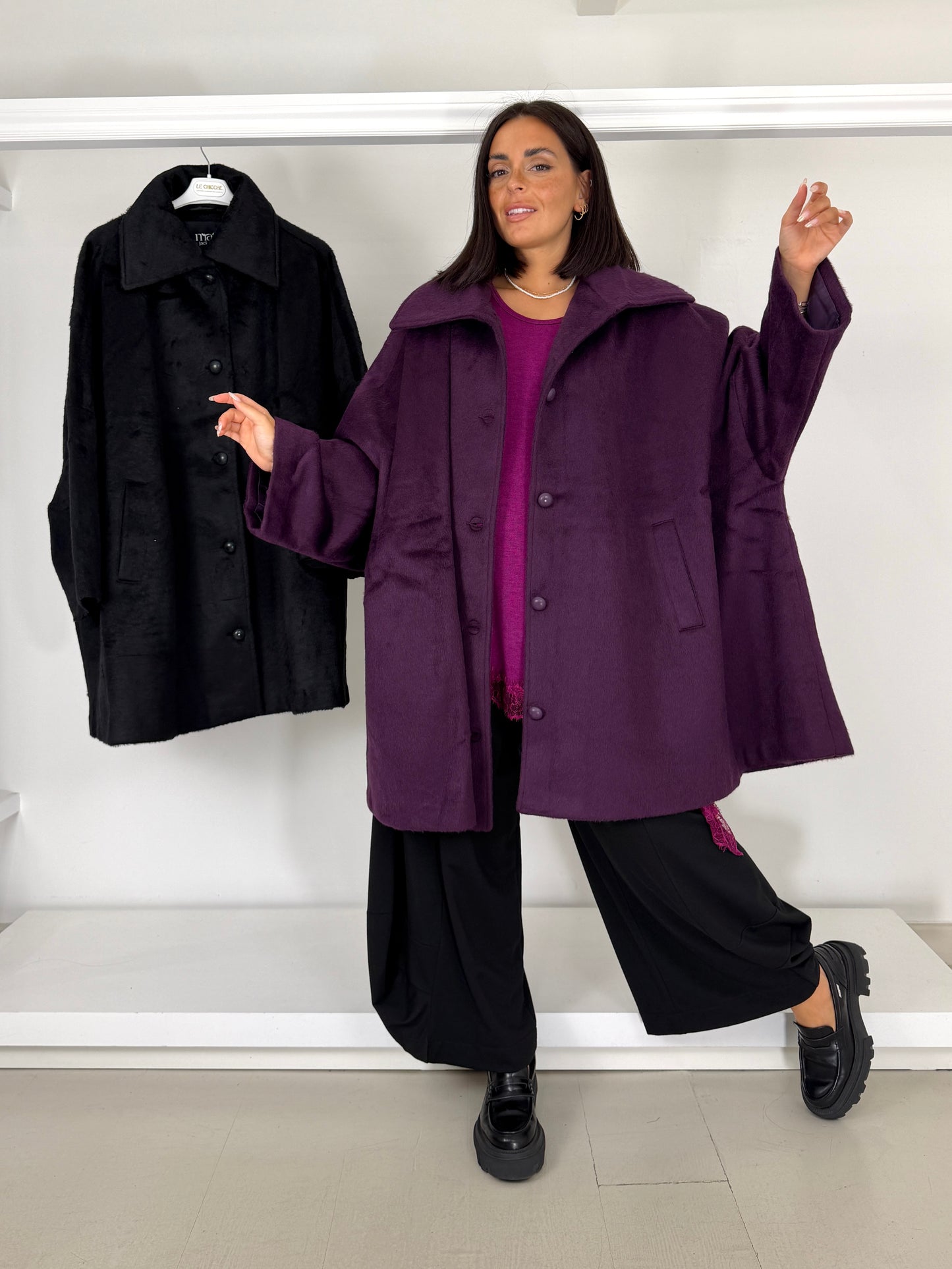 MAT Cappotto caban over