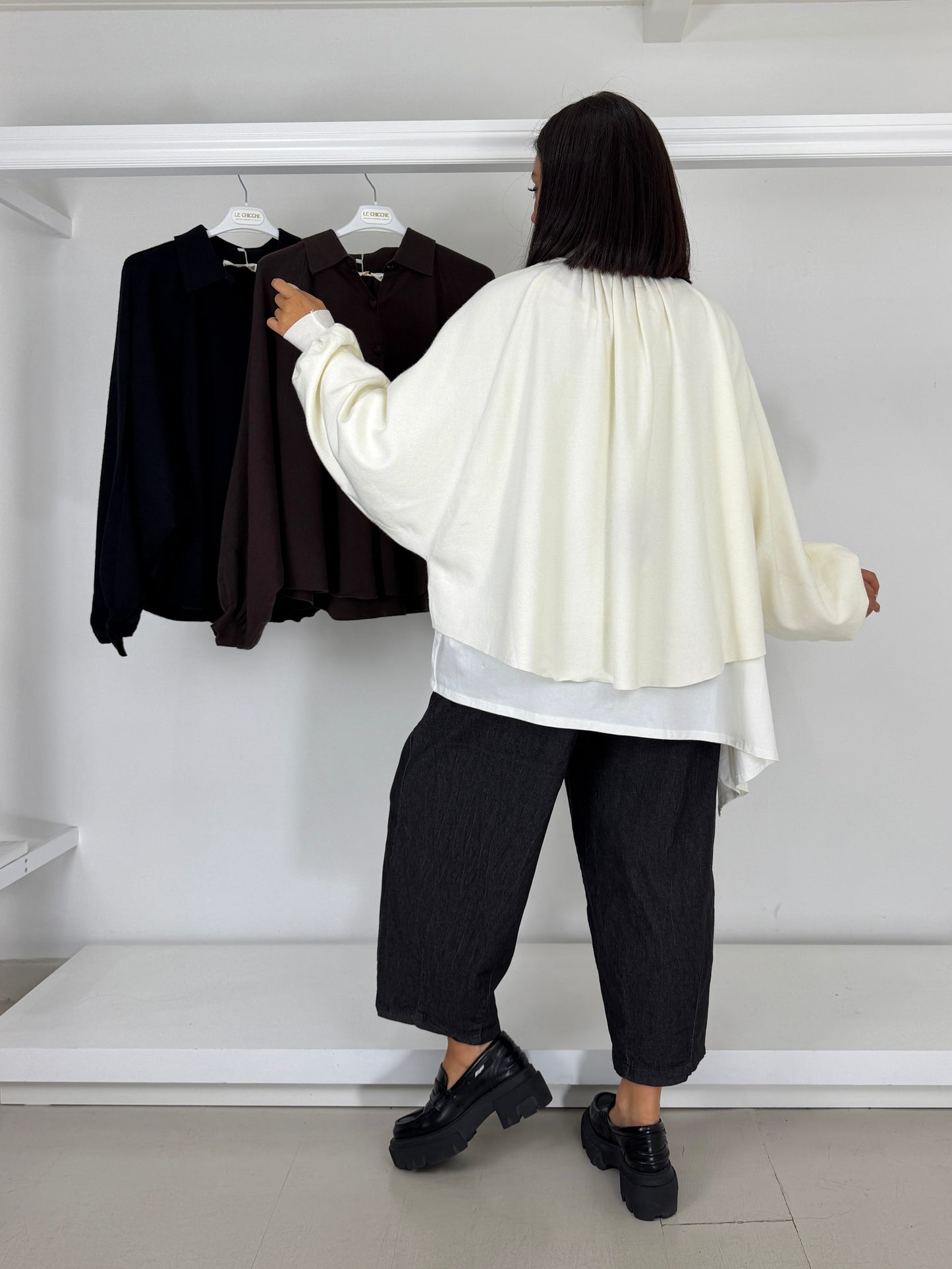 Cardigan bottoncini a cuore
