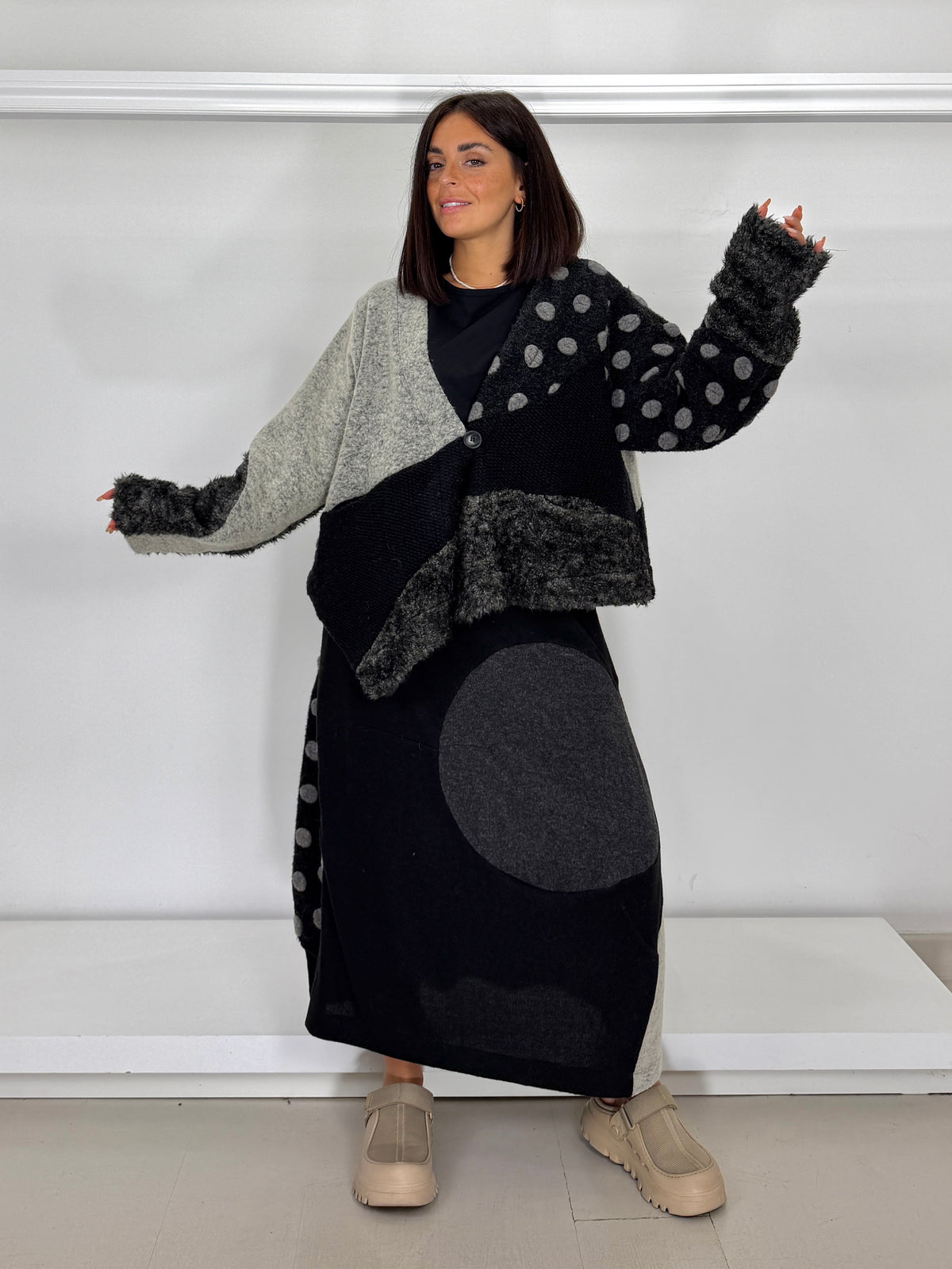 URBAN BY ALEMBIKA Gonna ovetto mix fantasie