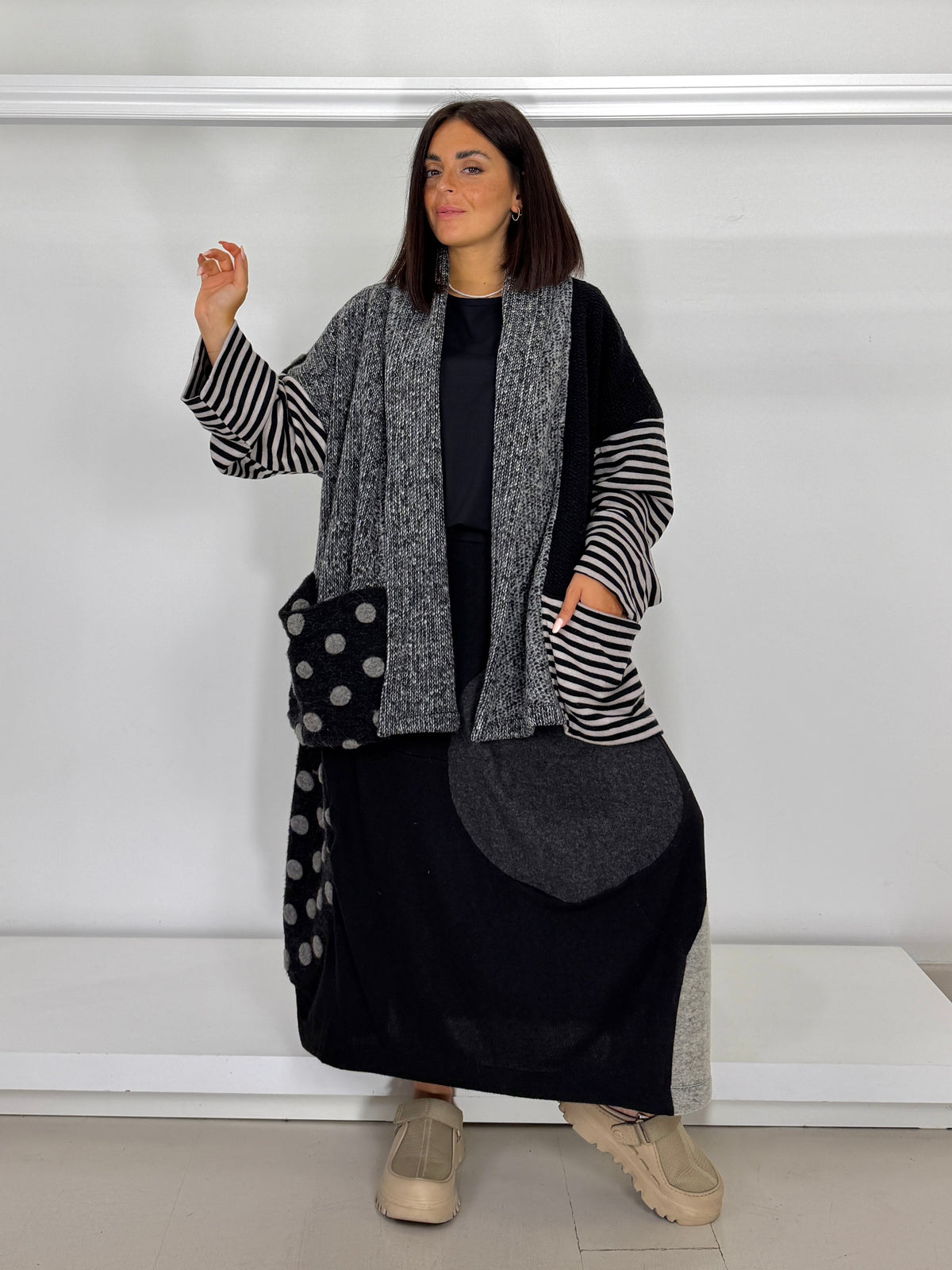 URBAN BY ALEMBIKA Gonna ovetto mix fantasie