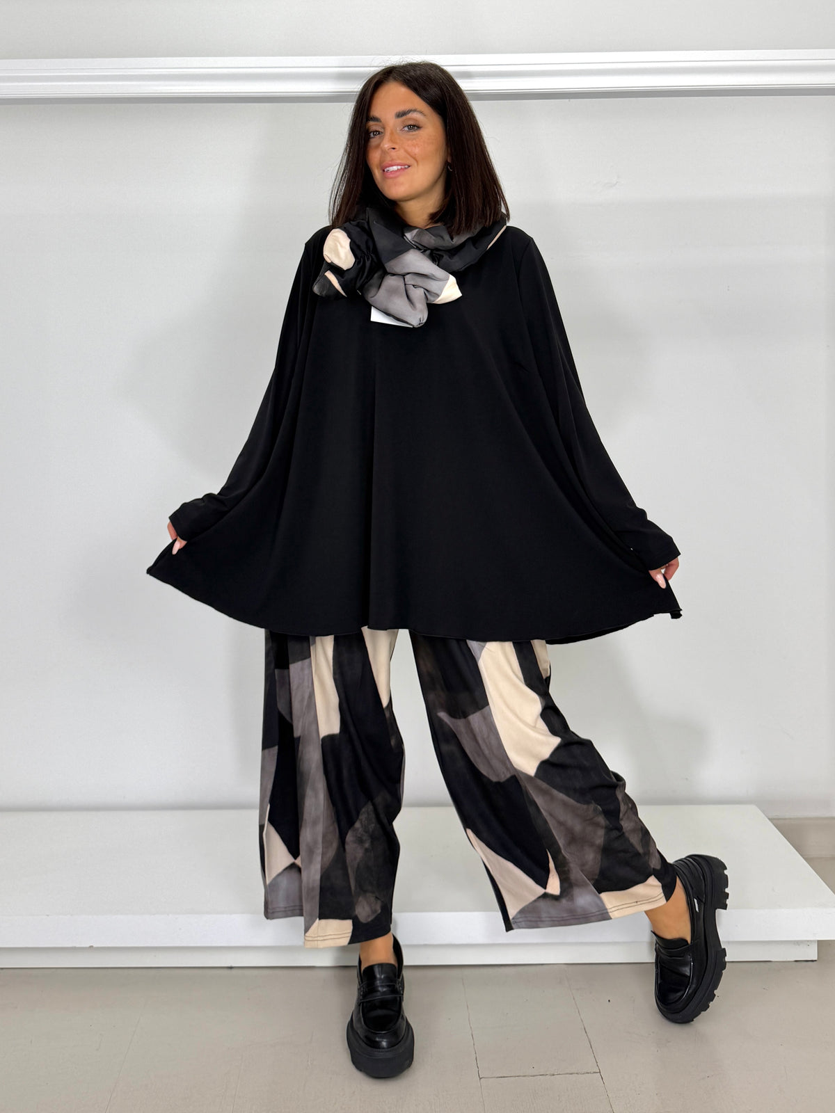 GHUNGROO pantalone fantasia