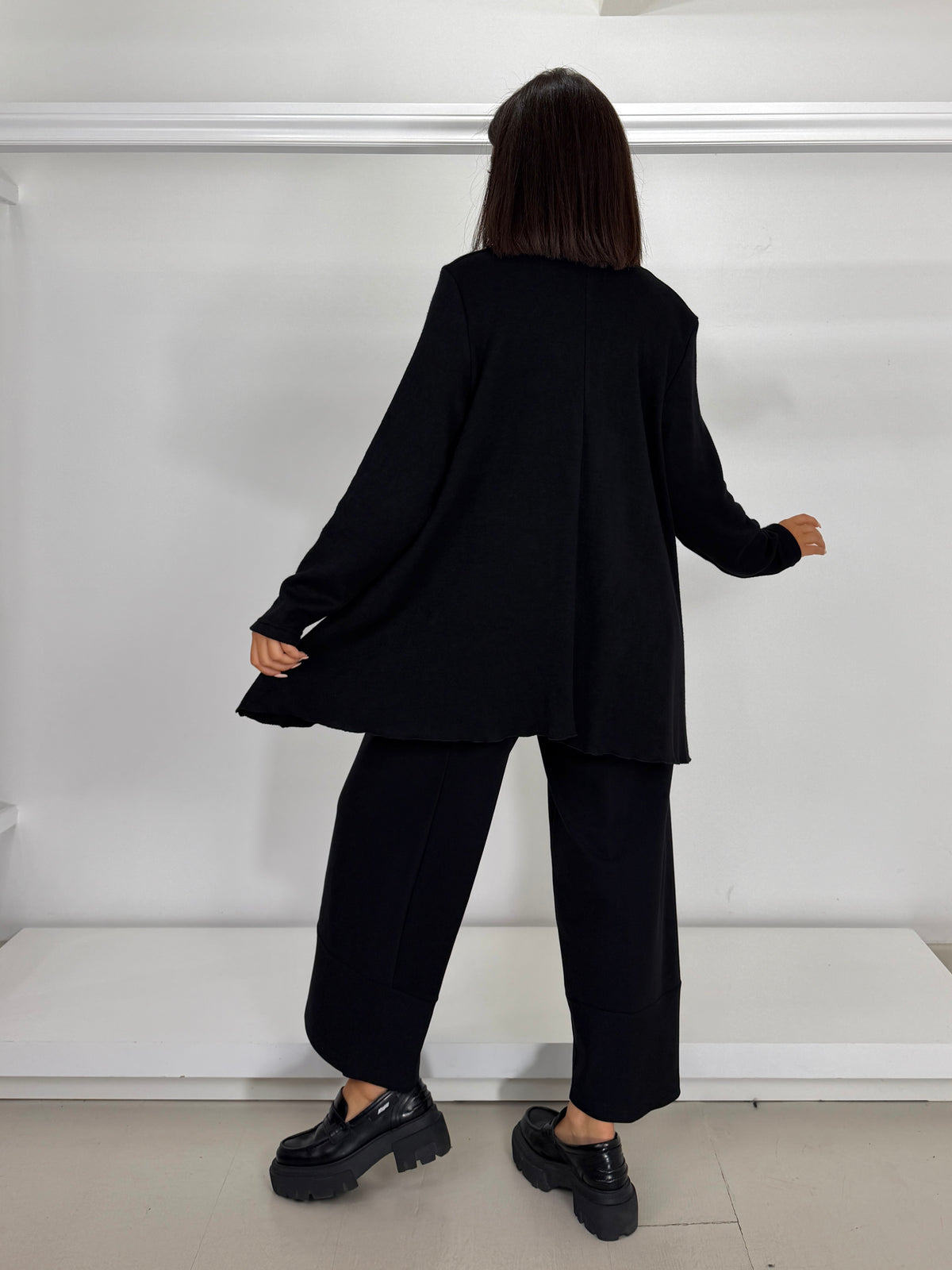 DOLCEMENTE CURVY pullover applicazione gatto