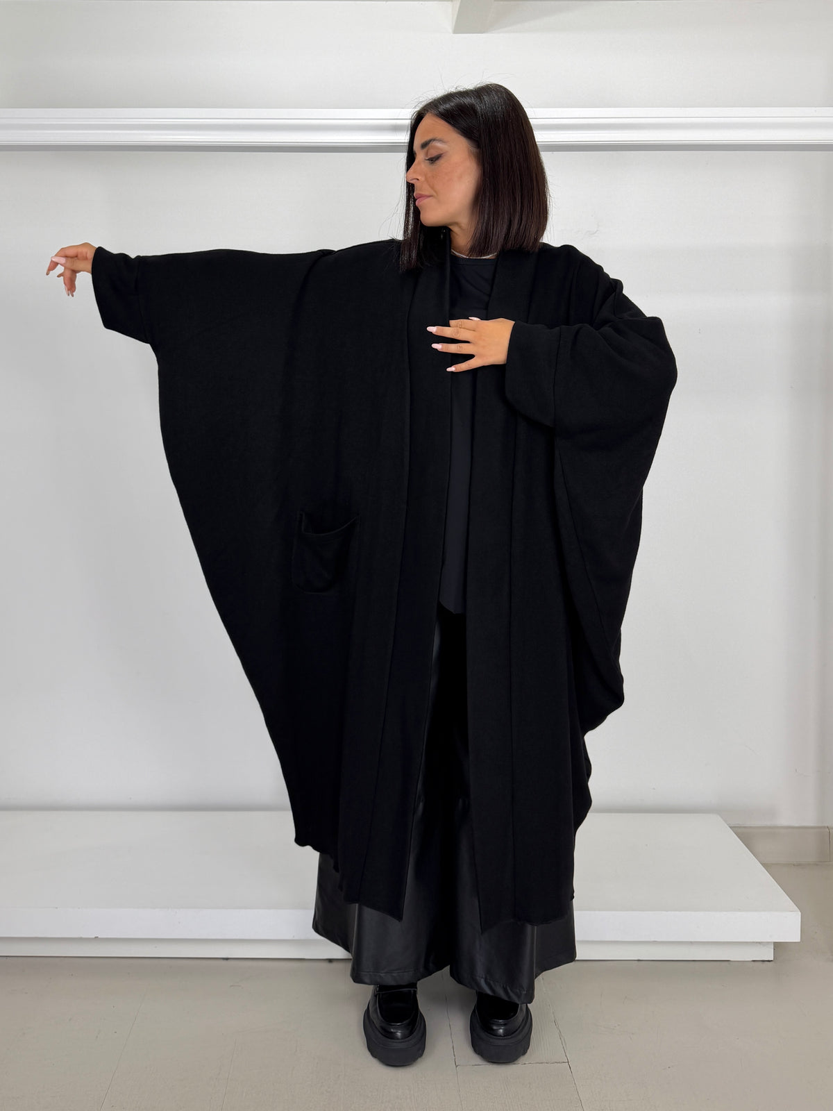 DOLCEMENTE CURVY spolverino in maglia
