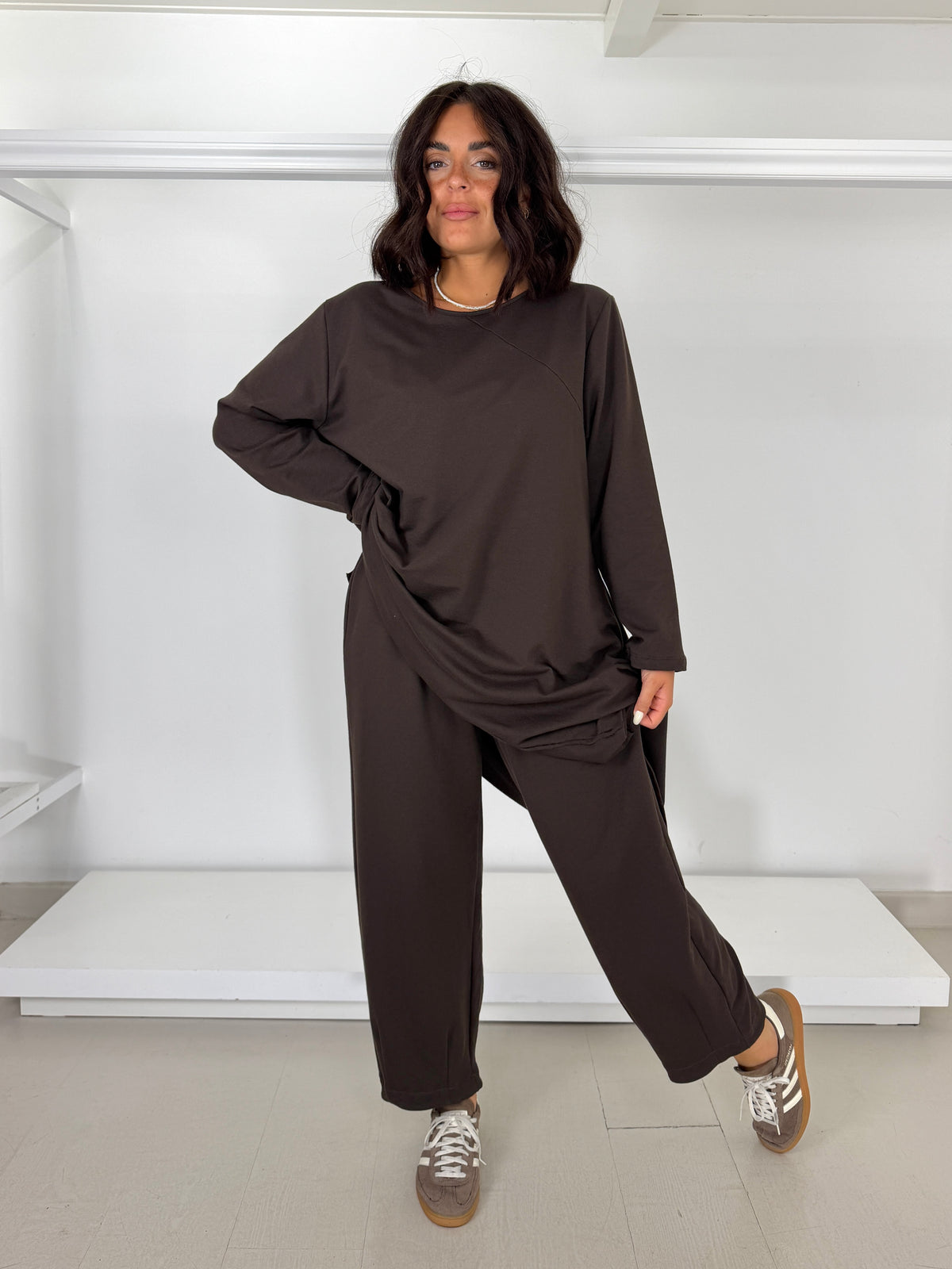 FLO&POI Pantalone garzato ovetto