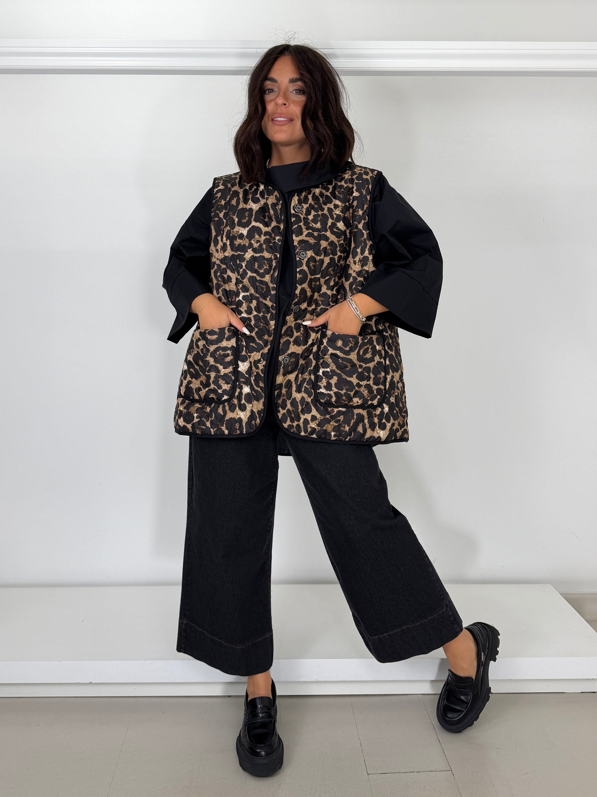 FLO&POI Jeans elasticizzato gamba dritta