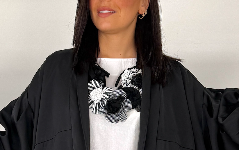 Collana mix fiori - realizzata a mano