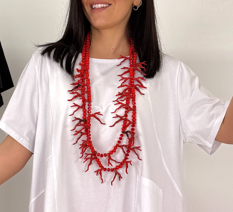 Collana coralli