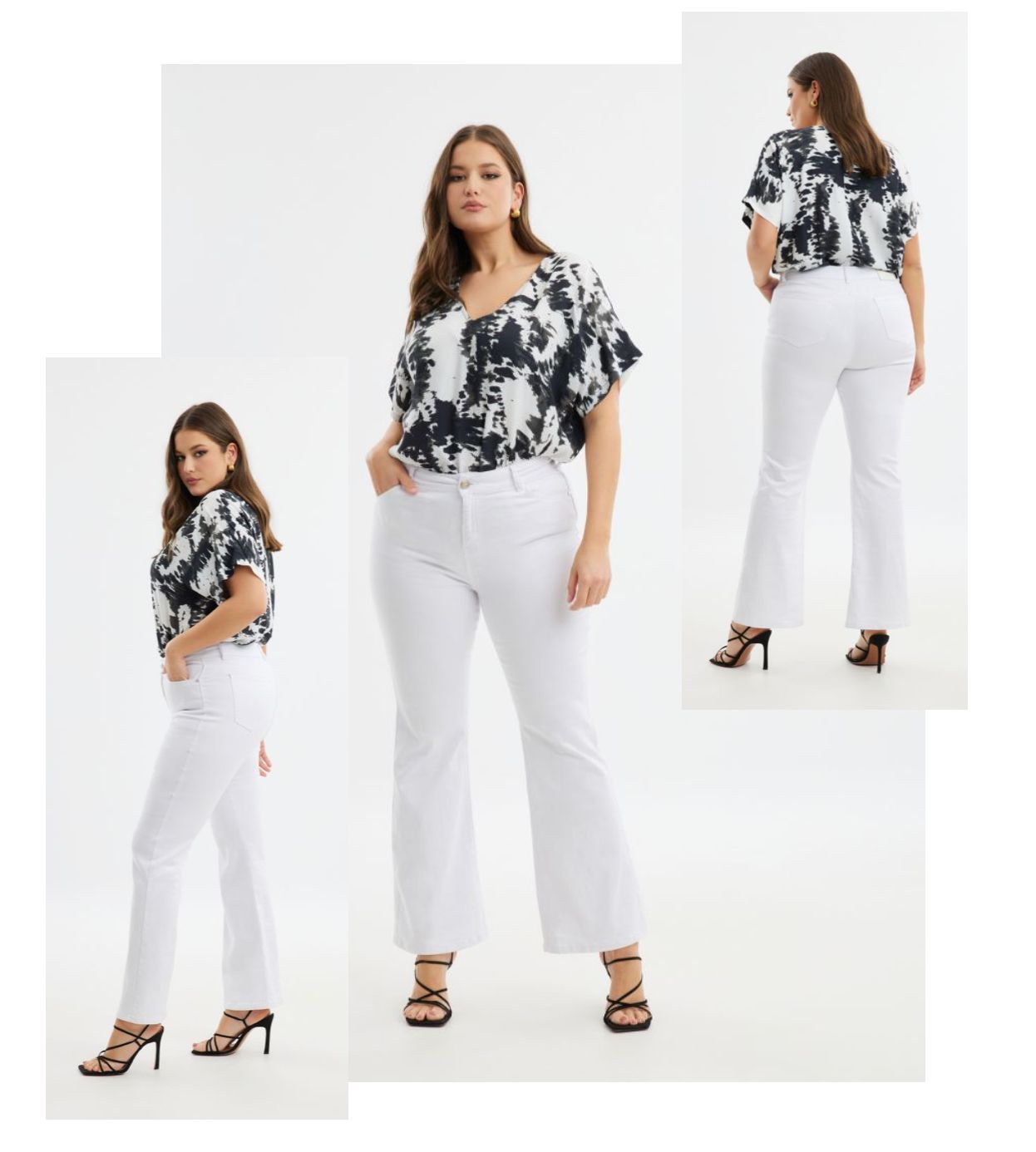 MAT jeans elasticizzato a zampa