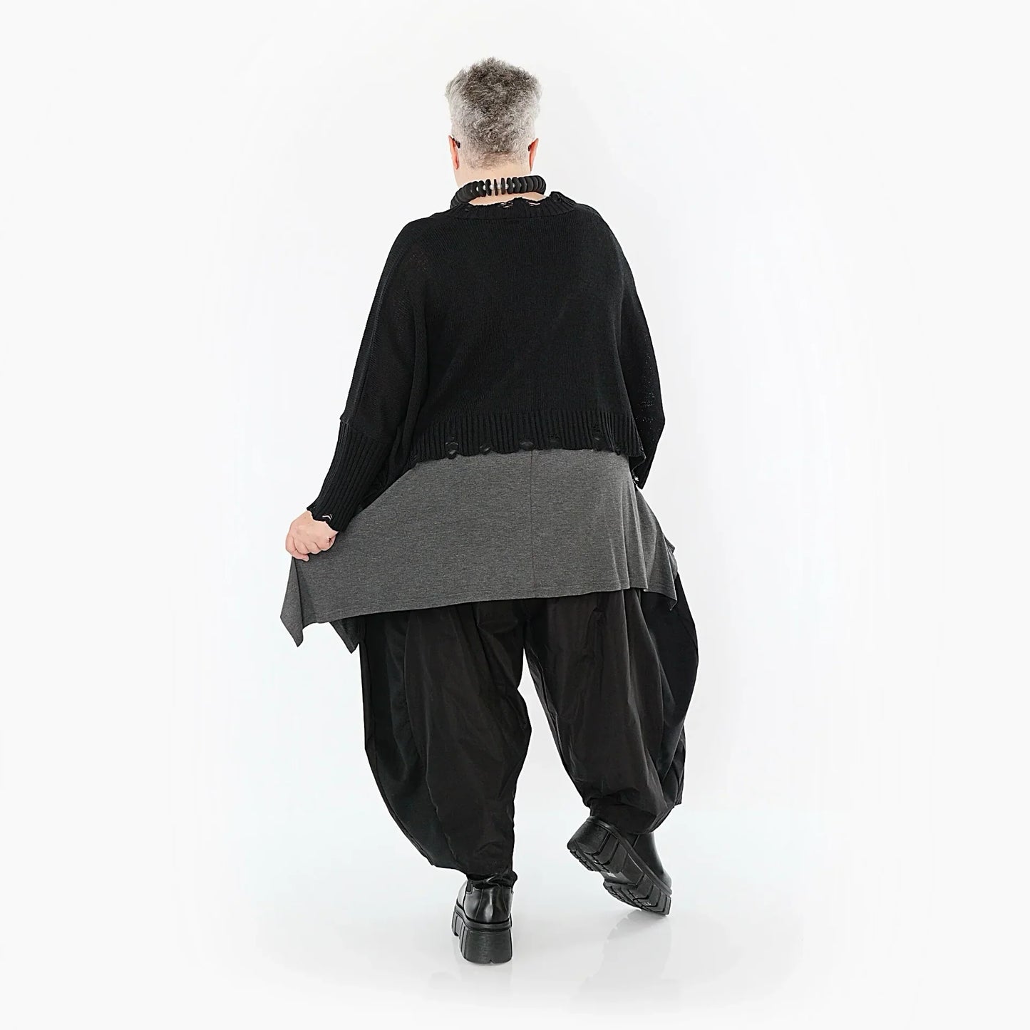 Cardigan coprispalle in filo